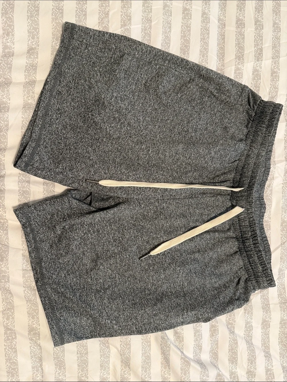 Men's Athletic Drawstring Shorts - Gray
